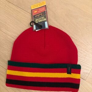 Pendleton Red Striped Adult Beanie